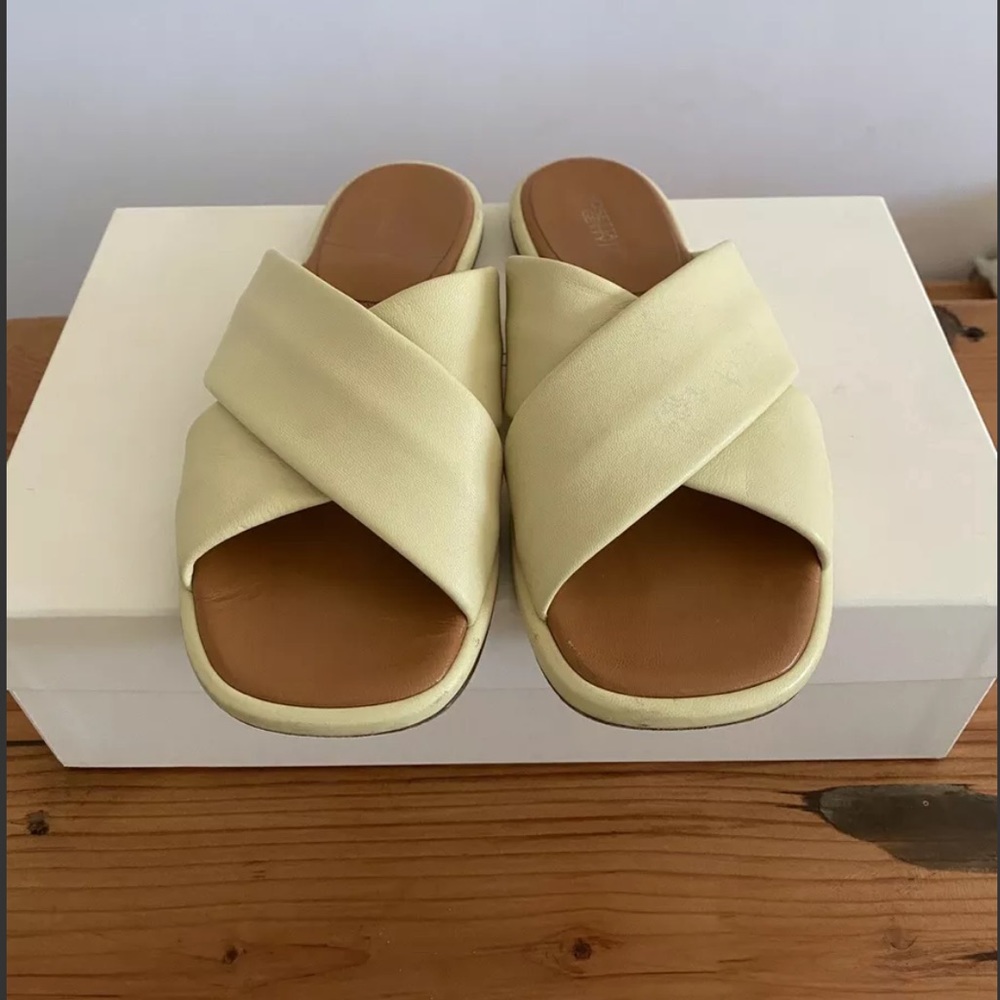 Rosetta Getty Crossover Strap Sandals